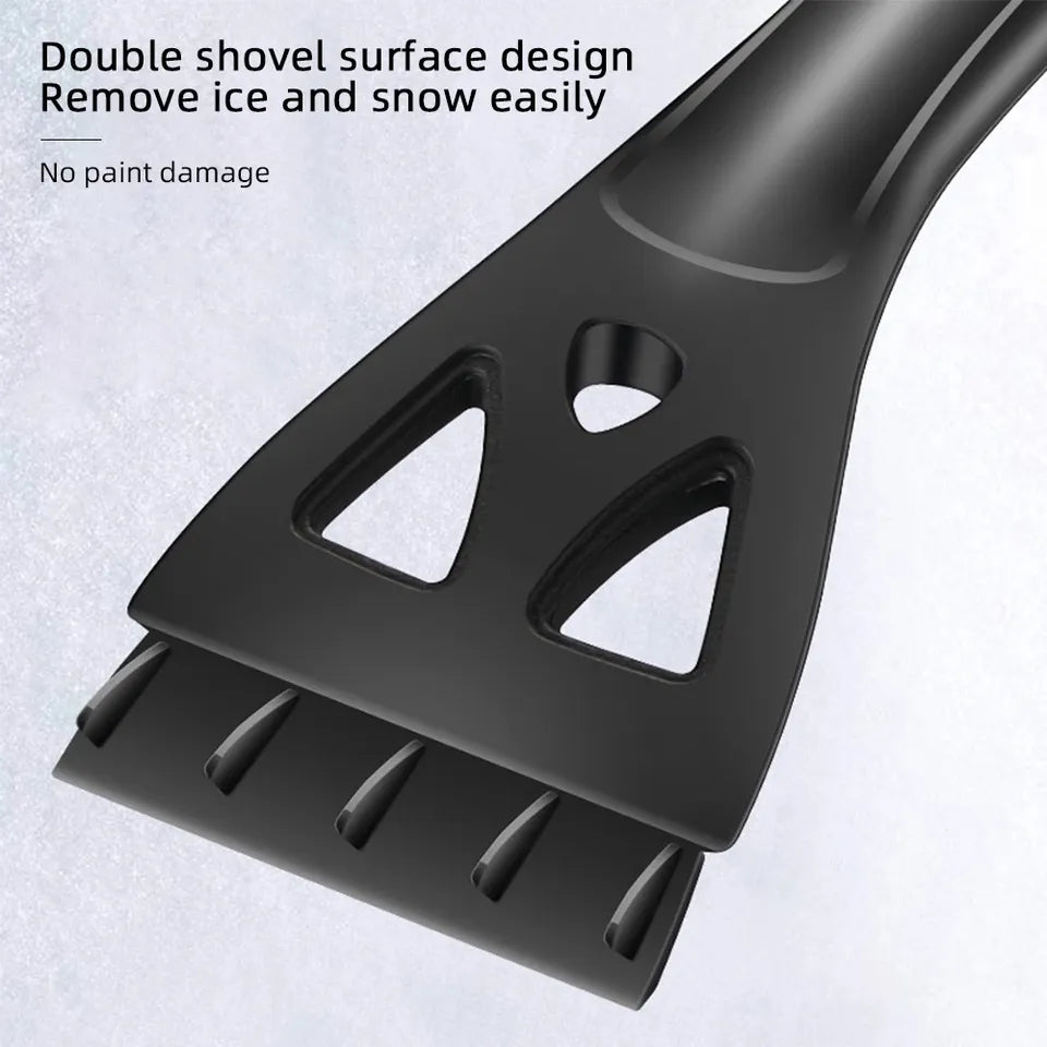 3-i-1 teleskopisk isskrapa och snöskrapa