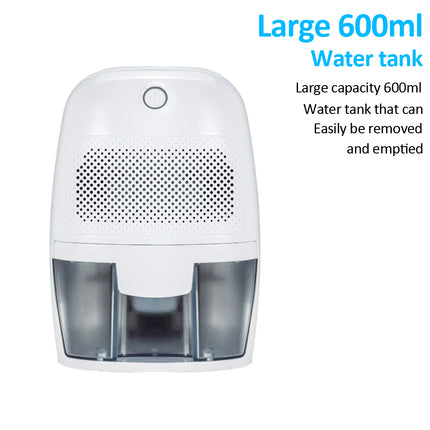 Smart Effektiv Affugter med Vandttank på 600ml