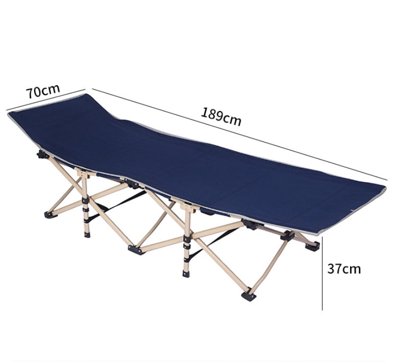Gästsäng/campingsäng – Hopfällbar 190x70 cm (Upp till 130 kg)