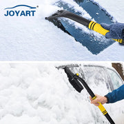 3-i-1 teleskopisk isskrapa och snöskrapa