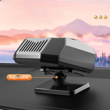 Bilvarmer & køleblæser – 360° roterbar