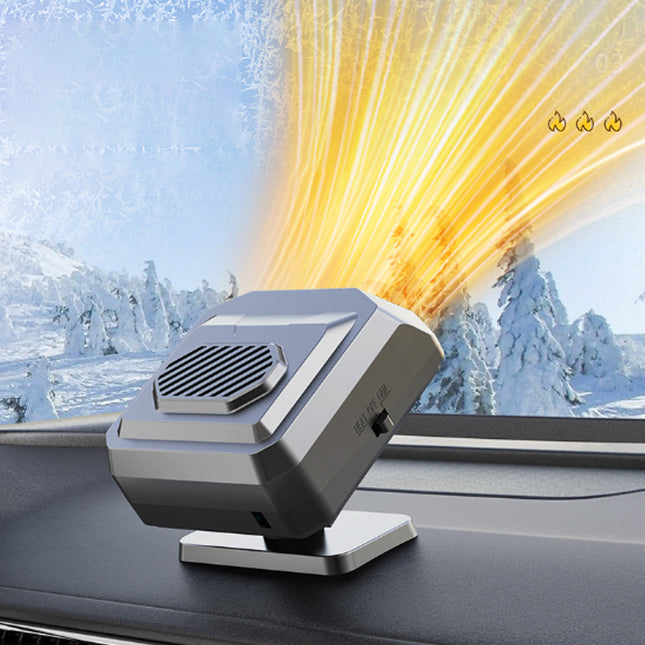Bilvärmare och kylfläkt – 360° roterbar
