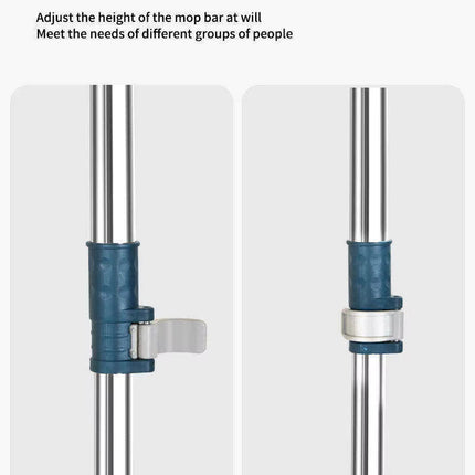 Moppset med klämfunktion i hinken
