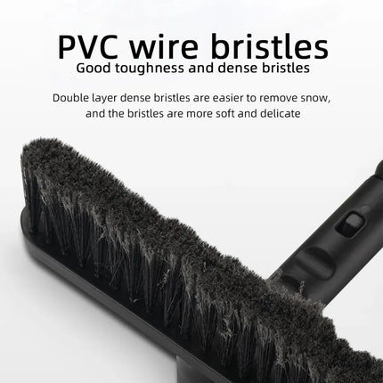 3-i-1 Teleskopisk Isskraber og Sneskraber