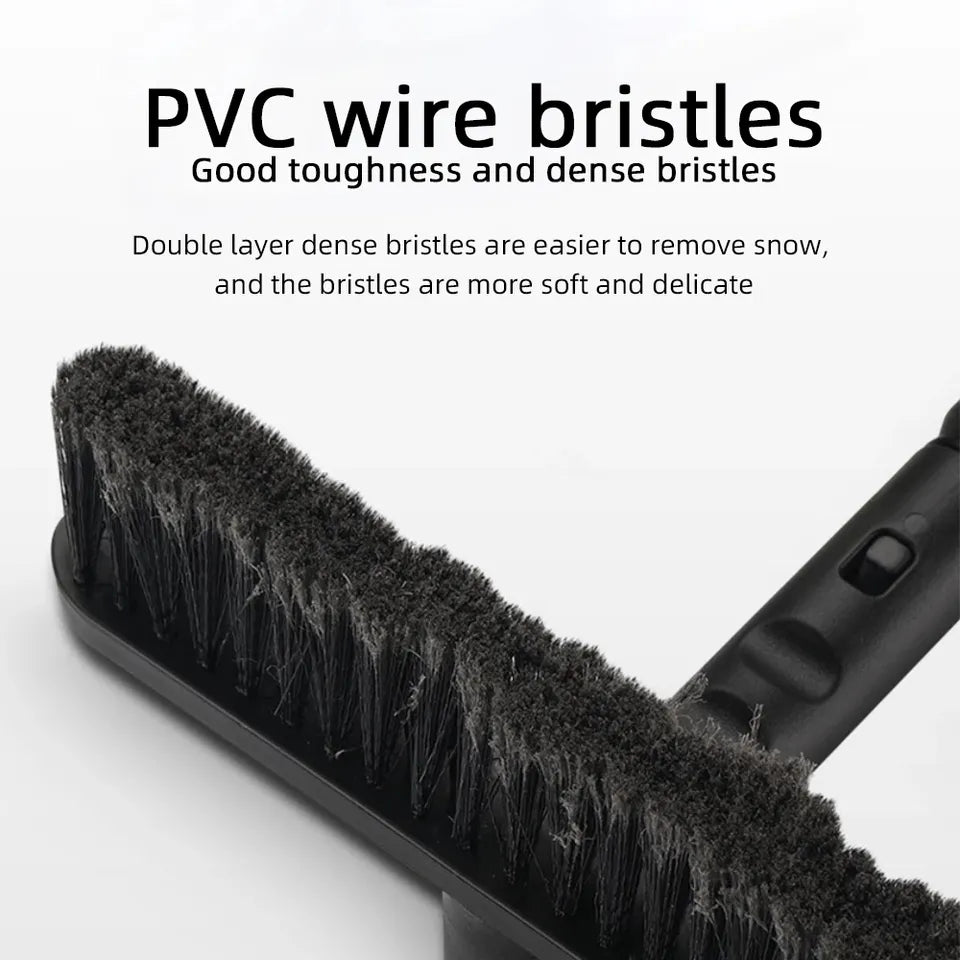 3-i-1 teleskopisk isskrapa och snöskrapa