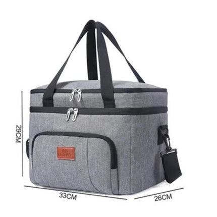 Stor kylväska för stranden och picknicken