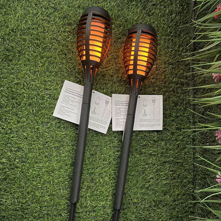 Solcellslampor för trädgården – Set med 4 eller 8 med varmvitt ljus