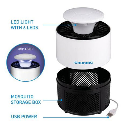 Kraftig myg- og fluefælde fra Grundig