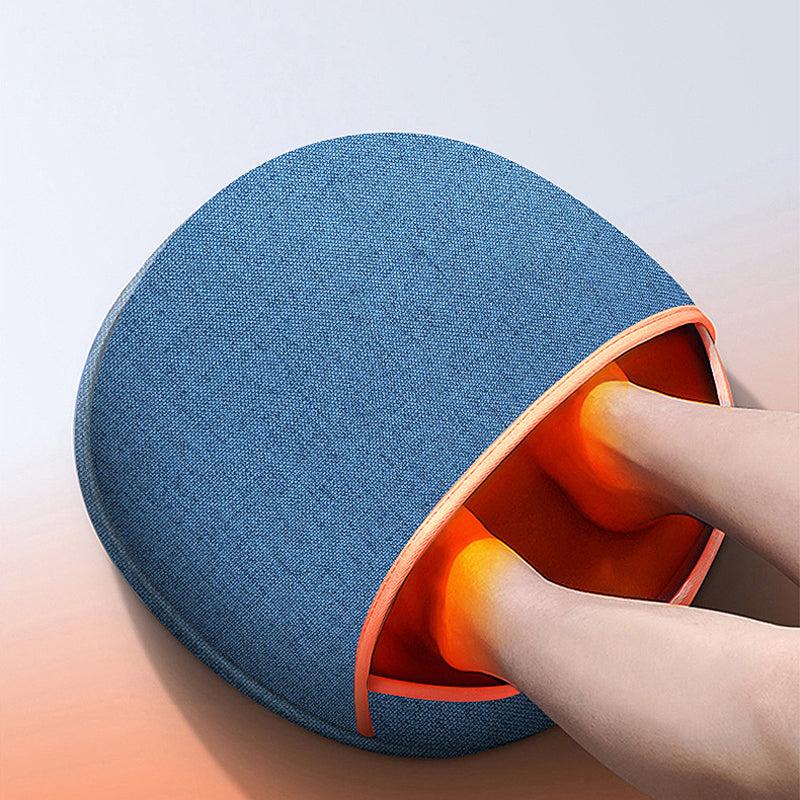 Shiatsu fotmassageapparat med värme och akupressur