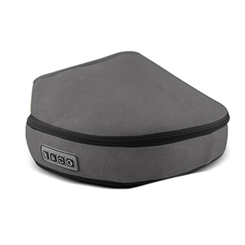 Shiatsu fotmassageapparat med värme och akupressur