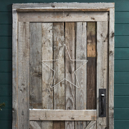 Stjerneformet Hængedekoration med 180 LED-lys – Perfekt til hygge i Haven