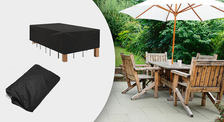 Trädgårdsmöbelöverdrag i 3 storlekar 