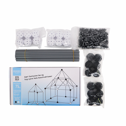 Ihåligt byggsats, 3 storlekar.