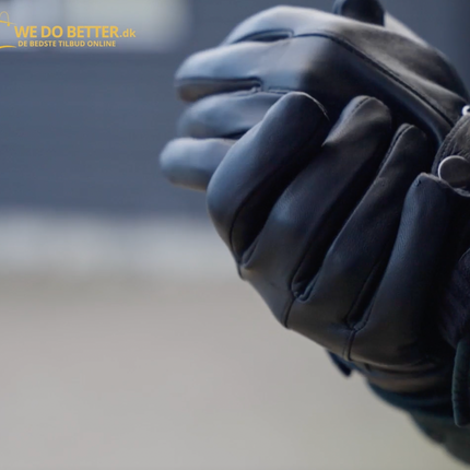 Luksuriøse Herre Læderhandsker 100% Ægte Læder – Elegant Varme til Dine Hænder!