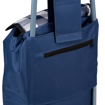 Hopfällbar varukorg med 31 liters kapacitet - smart och enkel shopping 