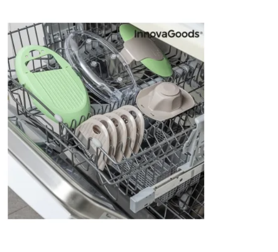 Mandolinjern til Grøntsager – Innovagoods Multifunktionel Grøntsagsskærer