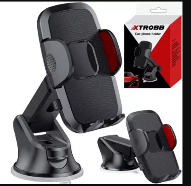 Mobilholder til Bil – 360° Rotation og Teleskoparm