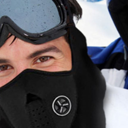 Varm och vindskyddande ansiktsmask för cykling och utomhussporter