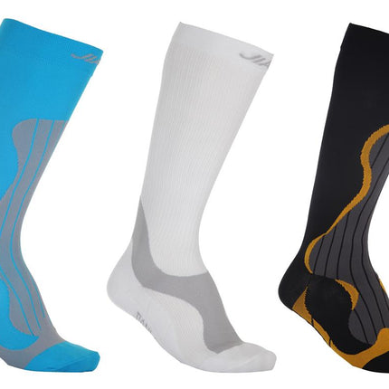 Kompressionsstrømper fra sportsmærket Jiani - Knæstrømpe Dame