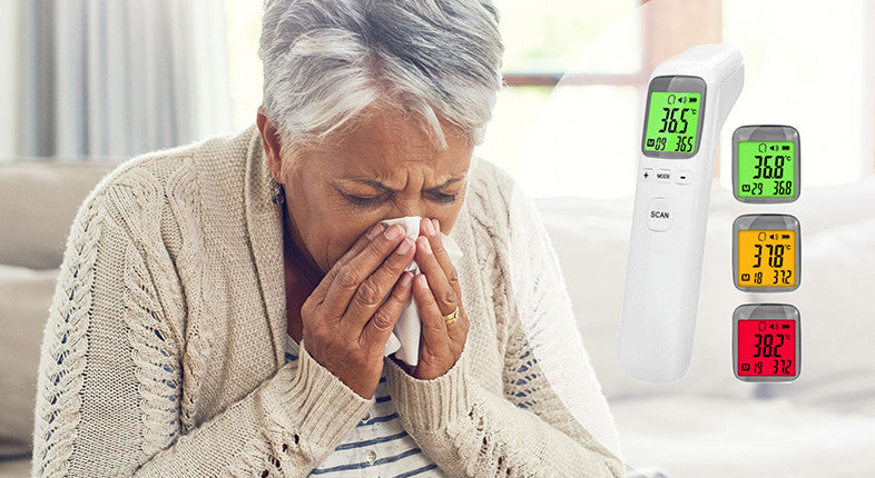 Infraröd termometer – snabb och exakt kroppstemperaturmätning