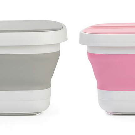 Sammenklappelig fodmassagebalje med Varme, Boblefunktion & Massage