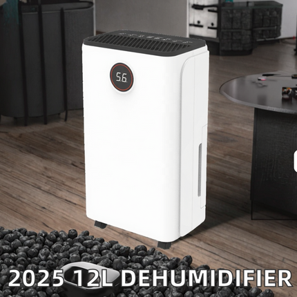 12L Affugter med digitalt display – Til optil ca. 170-180 m² – kompakt & støjsvag