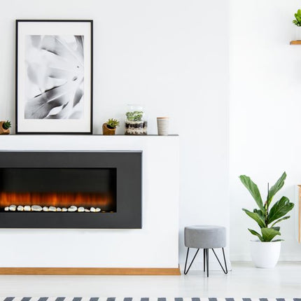 Pejs med Varme+flammeeffekt – Få varme i rummet