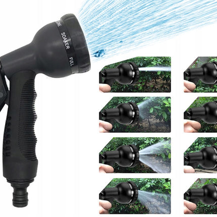 Utdragbar kvalitets trädgårdsslang med vägghållare, 3 längder