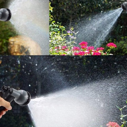 Utdragbar kvalitets trädgårdsslang med vägghållare, 3 längder