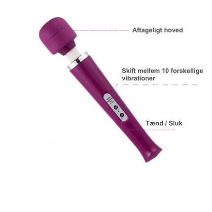 Massage - 10 Indstillinger - Trådløs