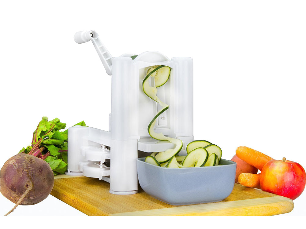 Spiral Slicer – Lav dekorative grøntsagsspiraler og strimler