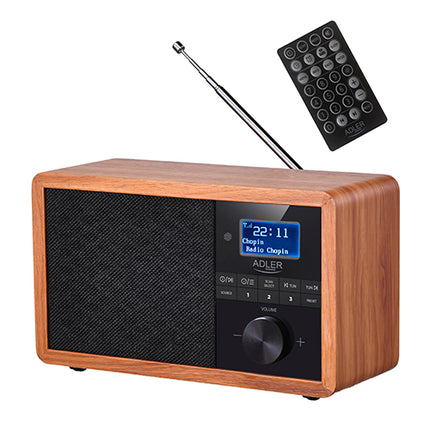Trådløs radio med DAB+, Bluetooth & Alarm