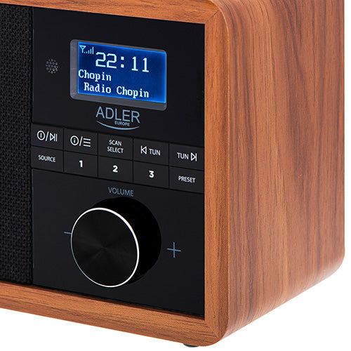 Trådløs radio med DAB+, Bluetooth & Alarm