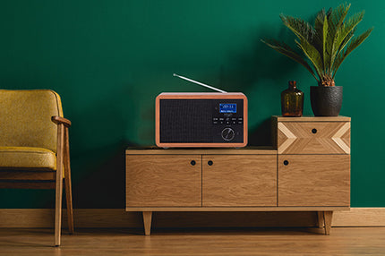 Trådløs radio med DAB+, Bluetooth & Alarm
