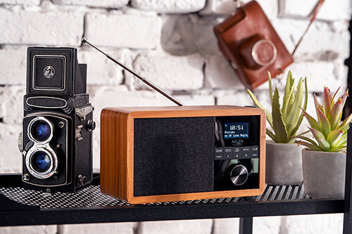 Trådløs radio med DAB+, Bluetooth & Alarm