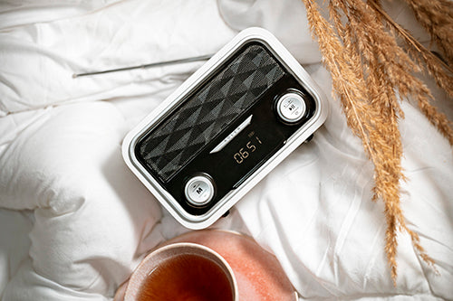 Trådlös Bluetooth-radio med FM, USB & SD – Uppladdningsbar