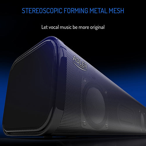 Multifunktionell Bluetooth-soundbar med klocka och alarm