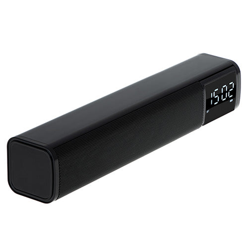 Multifunktionell Bluetooth-soundbar med klocka och alarm