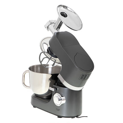 Adler matberedare 4-i-1 - 2200W med köttkvarn och 7L skål