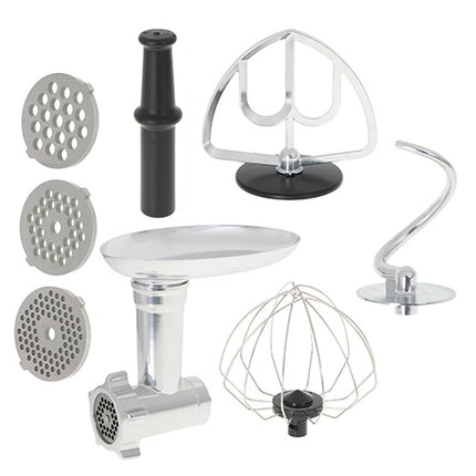 Adler matberedare 4-i-1 - 2200W med köttkvarn och 7L skål