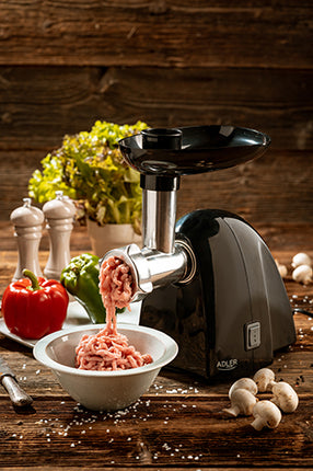 Köttkvarn med 3 silar och korvfyllare