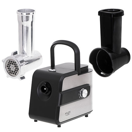 Kødhakker - inkl. rivejern og tilbehør