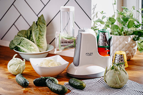 Elektrisk Grøntsagsskærer med 5 Funktioner – Spar Tid i Køkkenet