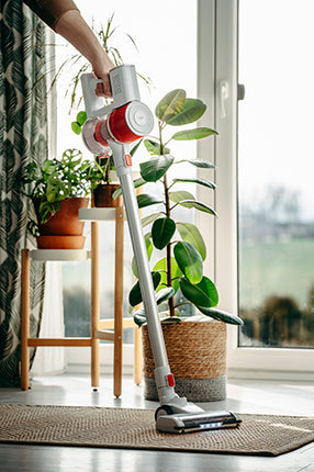 Ledningsfri Støvsuger med Kraftfuld Sugeevne og LED-belysning