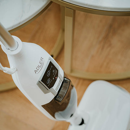 Roterende Dampmoppe 2-i-1 – med justérbar damp og tilbehørssæt