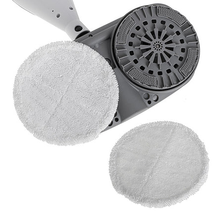 Roterende Dampmoppe 2-i-1 – med justérbar damp og tilbehørssæt