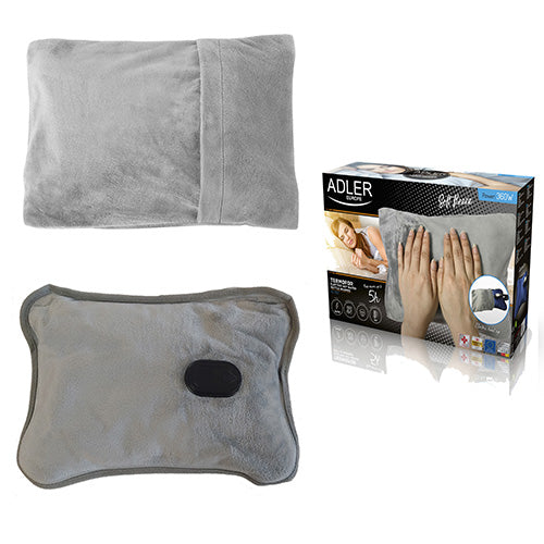 Varmepude / varmeflaske – med blød polar fleece