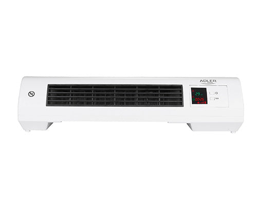 Vægmonteret Varmeblæser 2000W med Fjernbetjening, Timer & Termostat