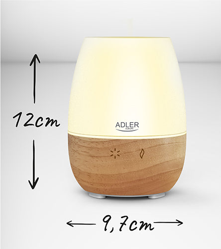 Aroma Diffuser 3-i-1 med LED Lys & luftfugter