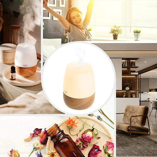 Aroma Diffuser 3-i-1 med LED Lys & luftfugter